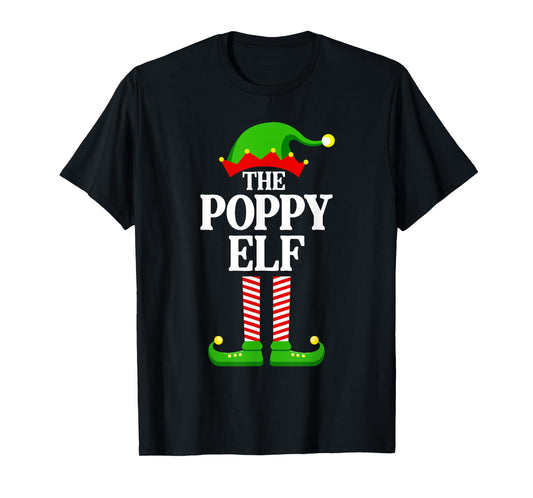 Poppy Elf Family Matching Group Funny Christmas T-Shirt