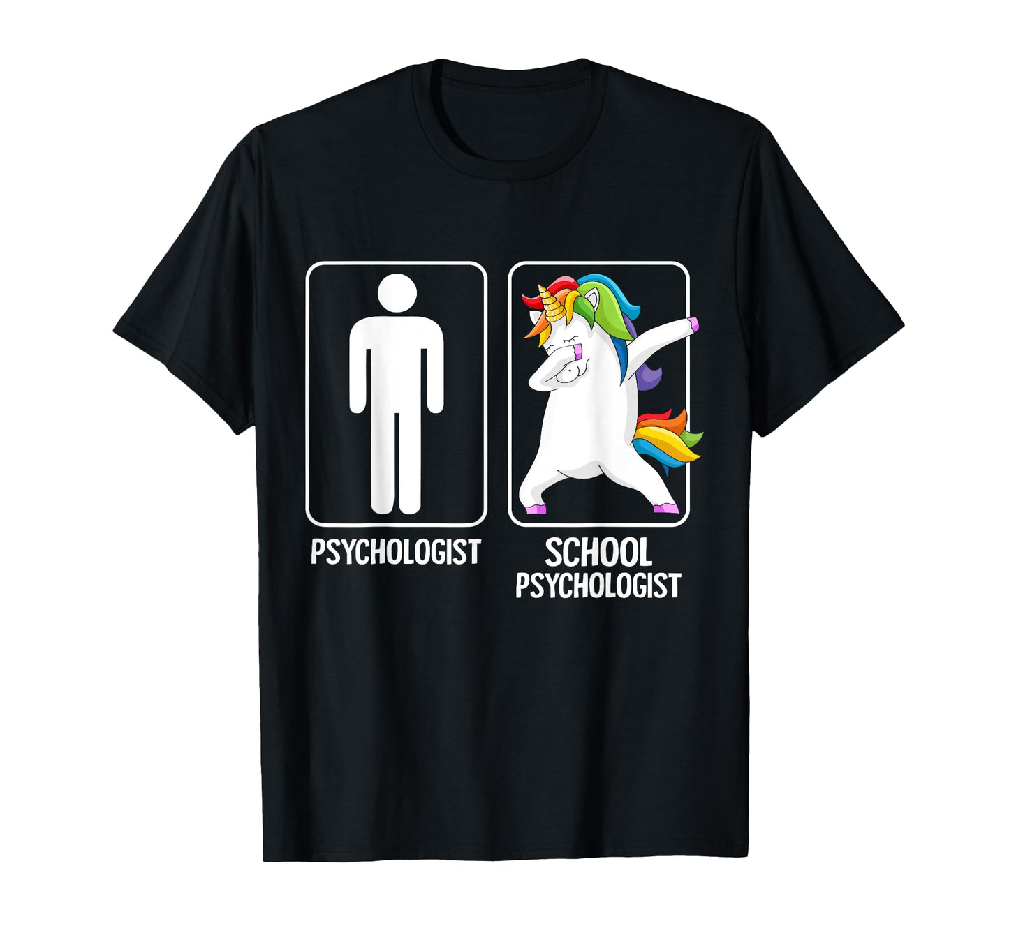 Unicorn Psychologist School Psychology Back To School T-Shirt