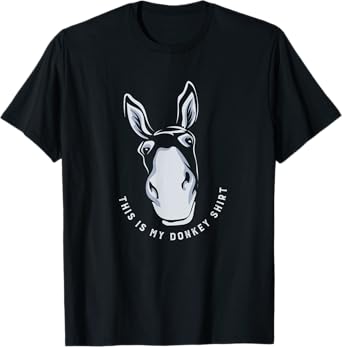 Donkey Funny Saying Cute Mule Farm Animal T-Shirt