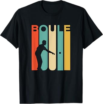 Retro Vintage Boule Shirt Petanque Player Boules Gift T-Shirt
