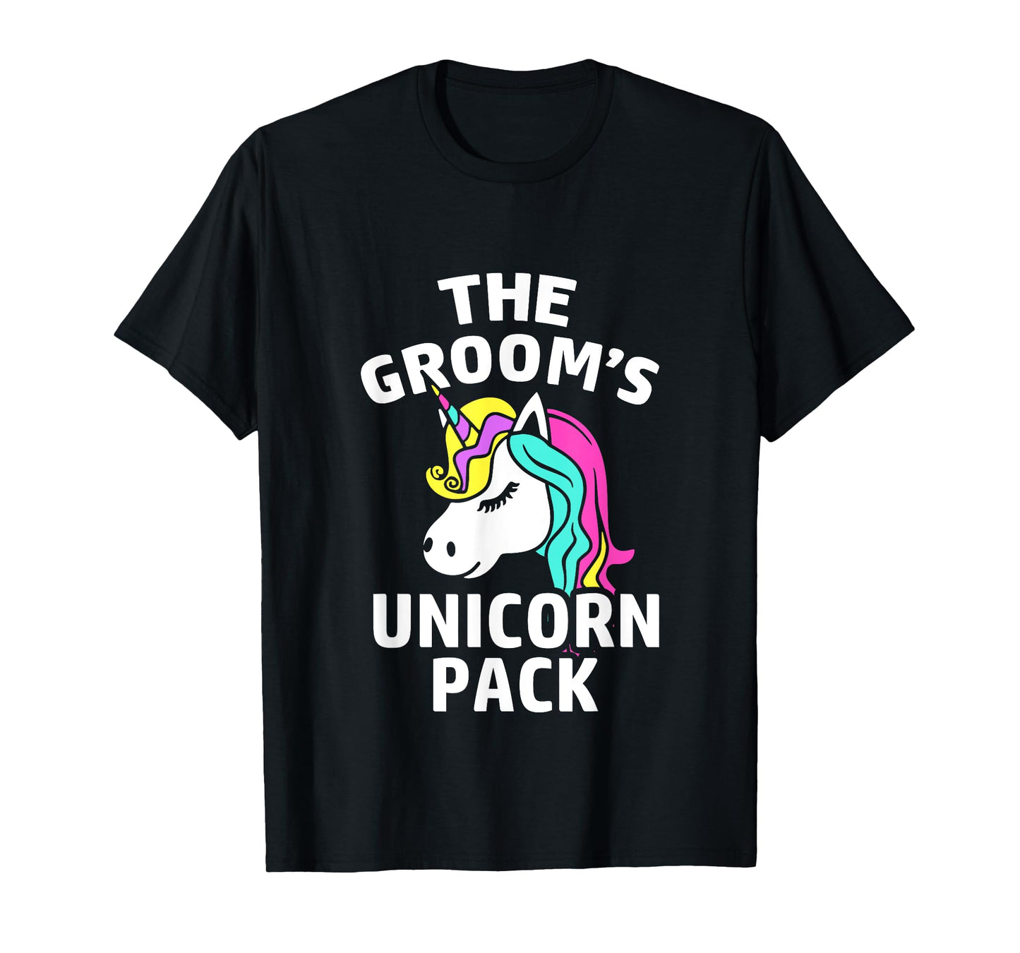 LGBT Pride Gay Bachelor Party Unicorn Pack Engagement T-Shirt