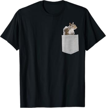 Animal in Your Pocket Grey Squirrel T-Shirt