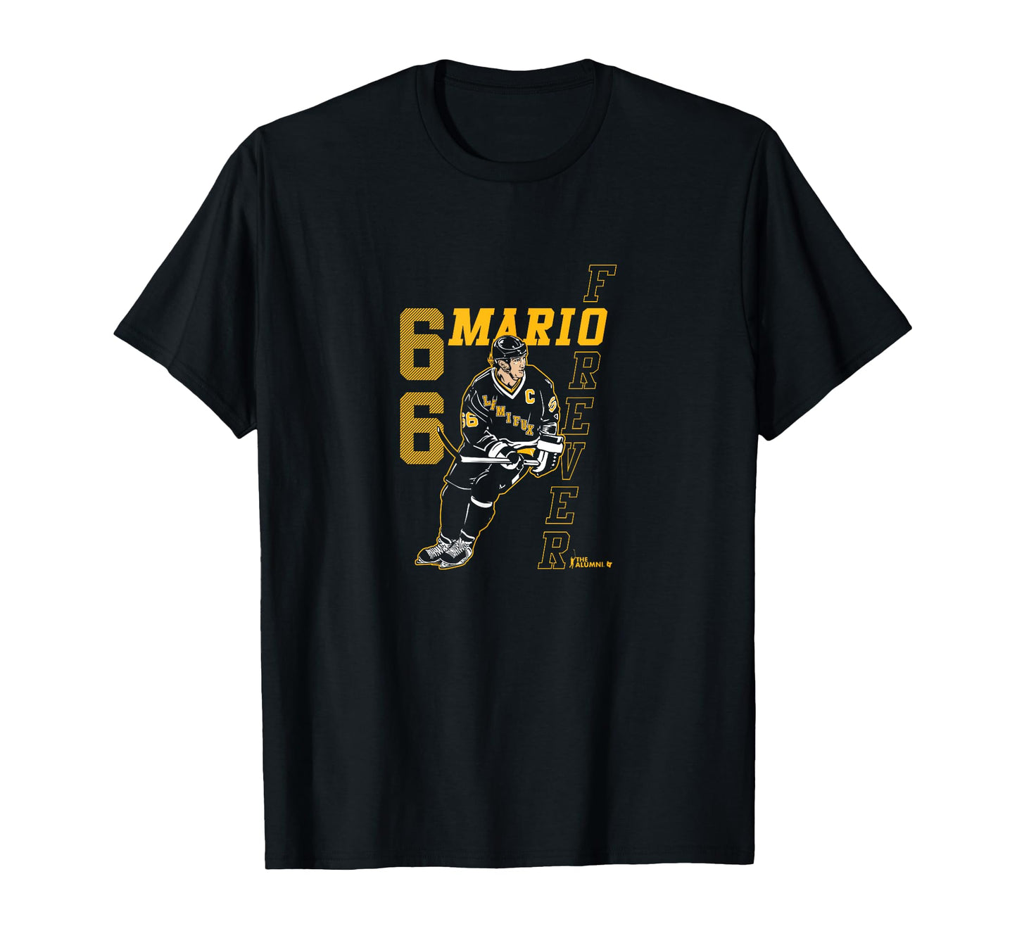 Mario Lemieux - Mario 66 - Pittsburgh Hockey T-Shirt