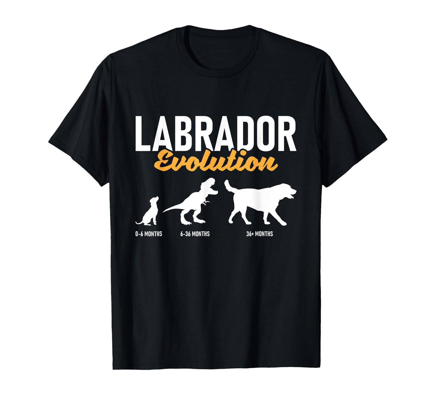 Labrador Evolution - Pet Owner Animal Dog Lover T-Shirt