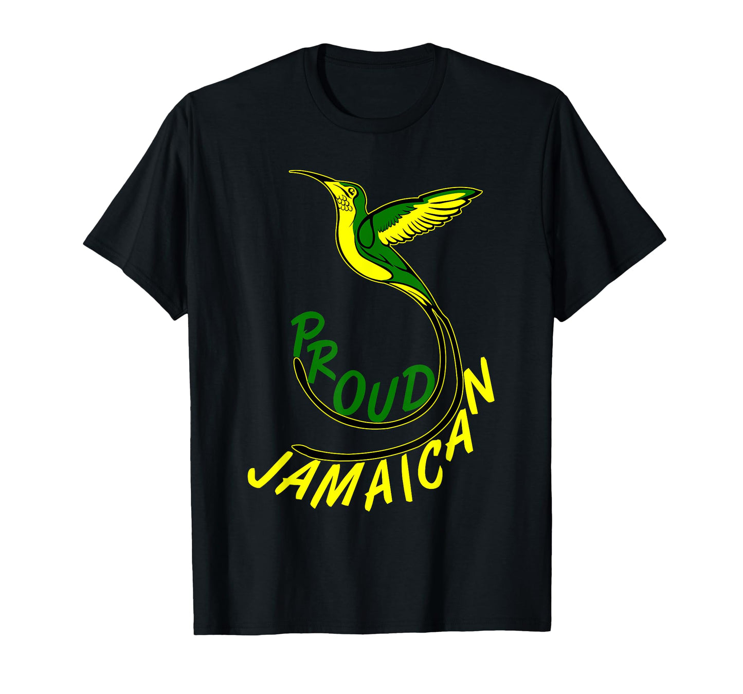 Jamaica Shirt Proud Jamaican doctor bird Gift Men & Women T-Shirt