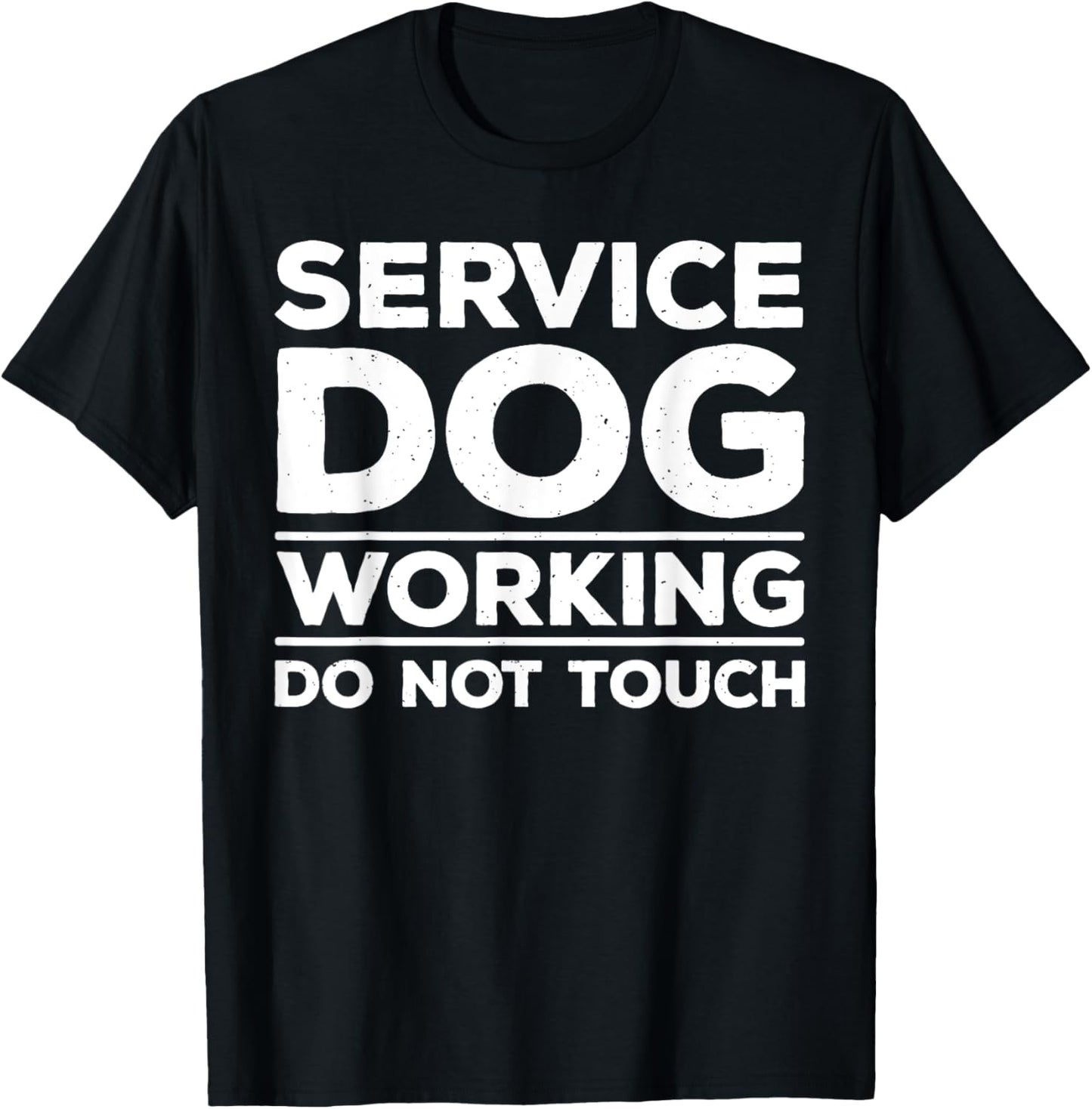 Funny Service Dog Design For Men Women Service Dog Trainer T-Shirt