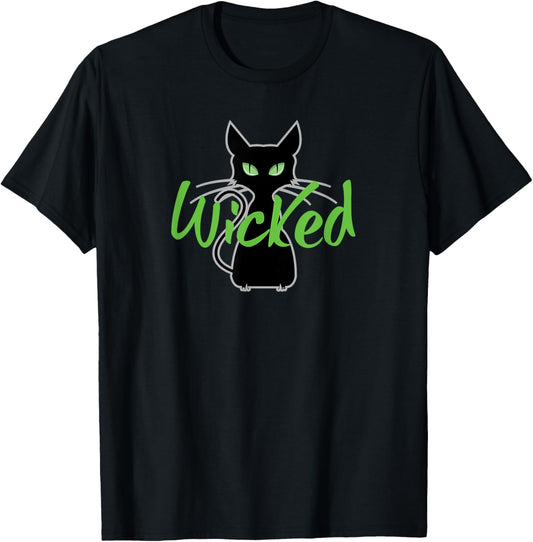 Cat Lovers Black Cat Wicked T-Shirt