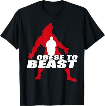 Obese To Beast Yoga Gift T-Shirt T-Shirt