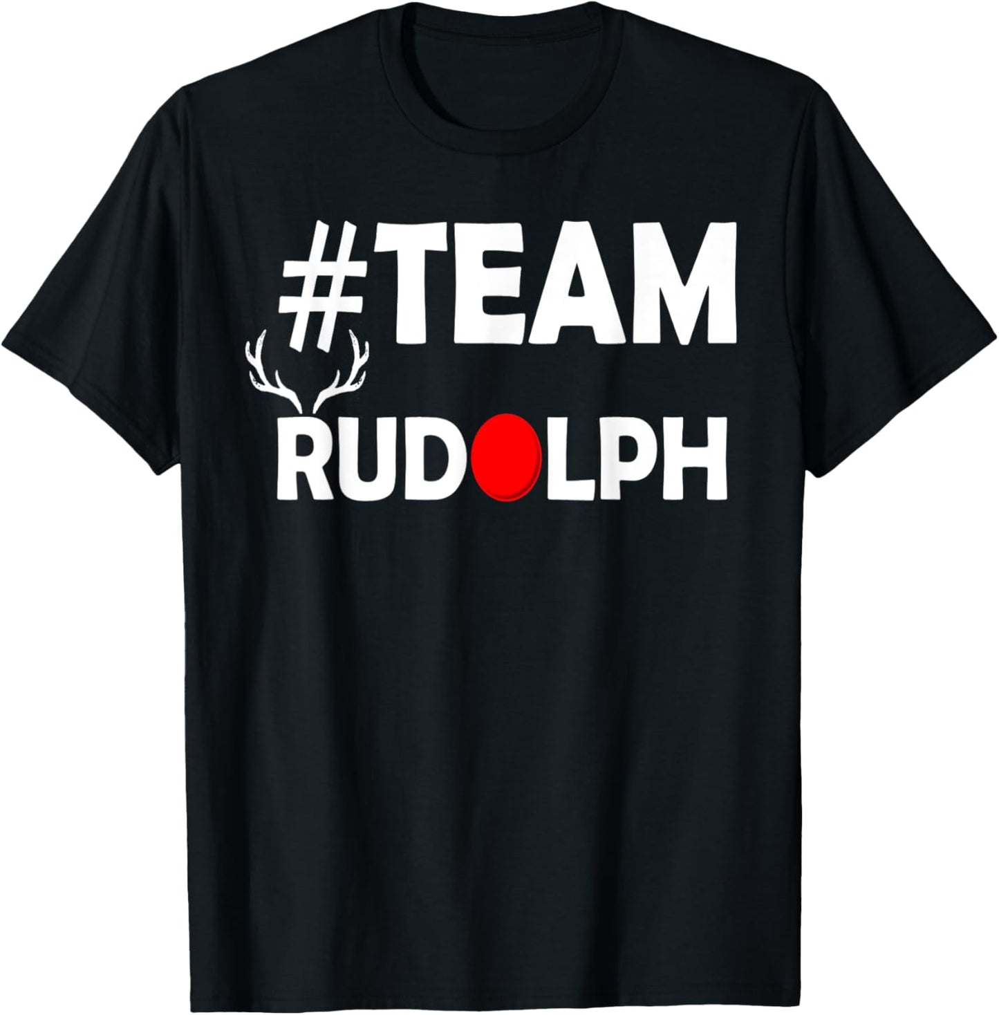 Team Rudolph-Cool Christmas Reindeer Costume T Shirt T-Shirt