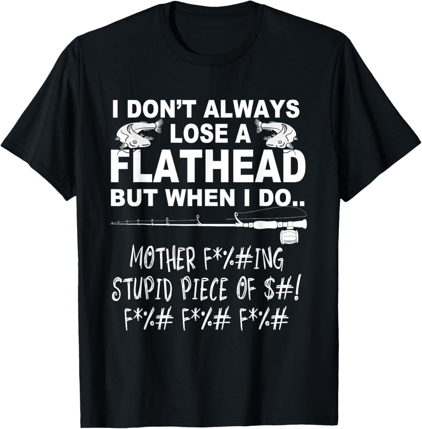 Flathead Catfish cat fishing T-Shirt