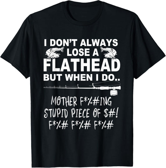 Flathead Catfish cat fishing T-Shirt