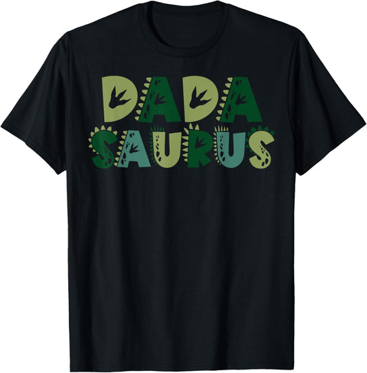 MamaSaurus DadaSaurus Matching Family Dinosaur Birthday T-Shirt