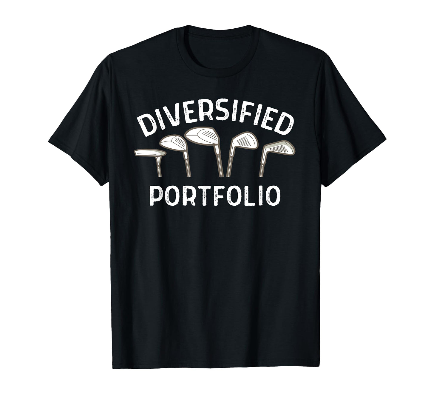 Golf Diversified Portfolio Life Is Full Of Important Choices T-Shirt