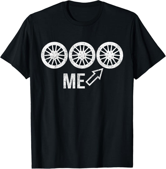 3rd Wheel Shirts. Funny Graphic Tee T-Shirt