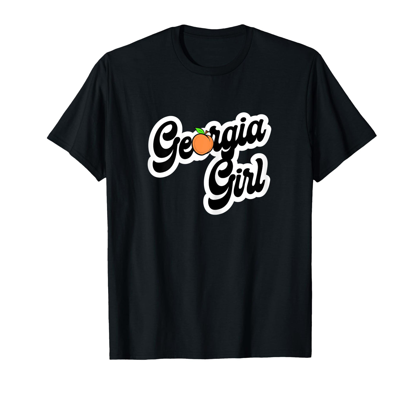 Womens Georgia Girl product vintage Peach T-Shirt