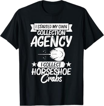 Horseshoe Crab Fossil Lover Biologist Xiphosura Encycloart T-Shirt