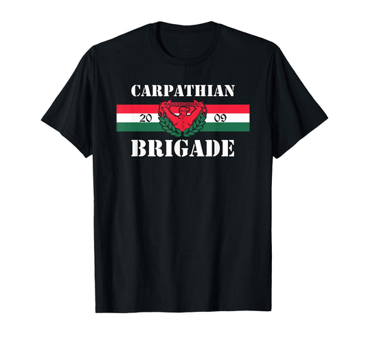 CARPATHIAN BRIGADE 09 Hungary Proud Ultra National Flag T-Shirt