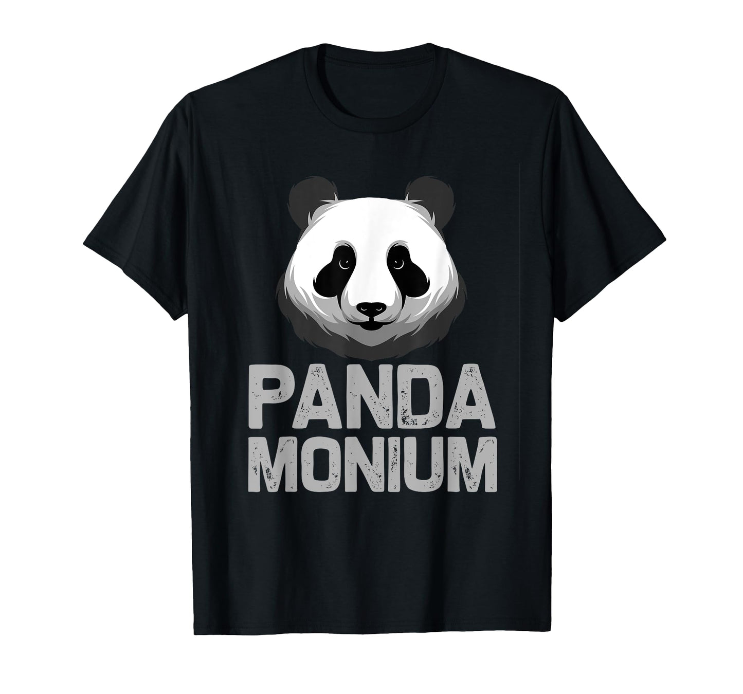 Cute Panda Monium | Funny Sarcastic Pun Pandemonium T-Shirt T-Shirt