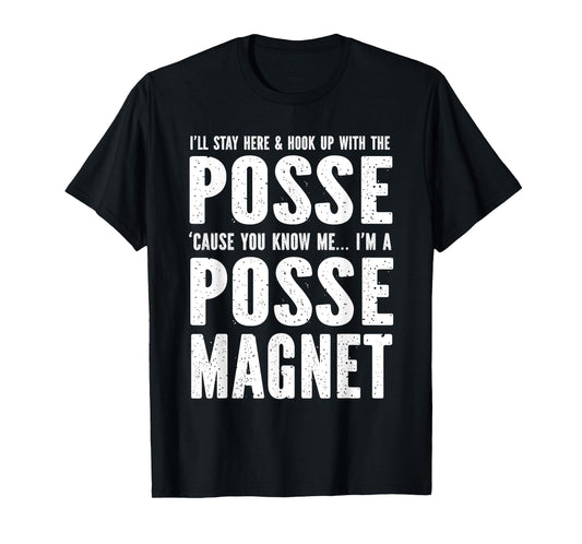Posse Magnet Full Funny SPN T-Shirt