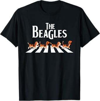 The Beagles - Dog Animal Lover Puppy Owner Veterinarian Men Women Girls Kids T-Shirt