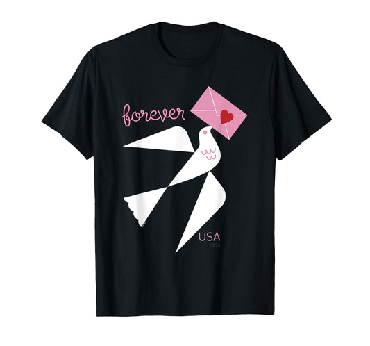 USPS Love Bird Valentine's Day T-Shirt