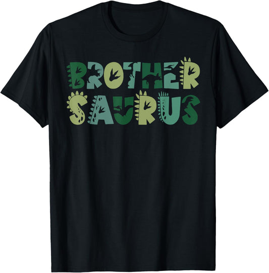 Brother Saurus Matching Family Birthday Dinosaur Men Women T-Shirt