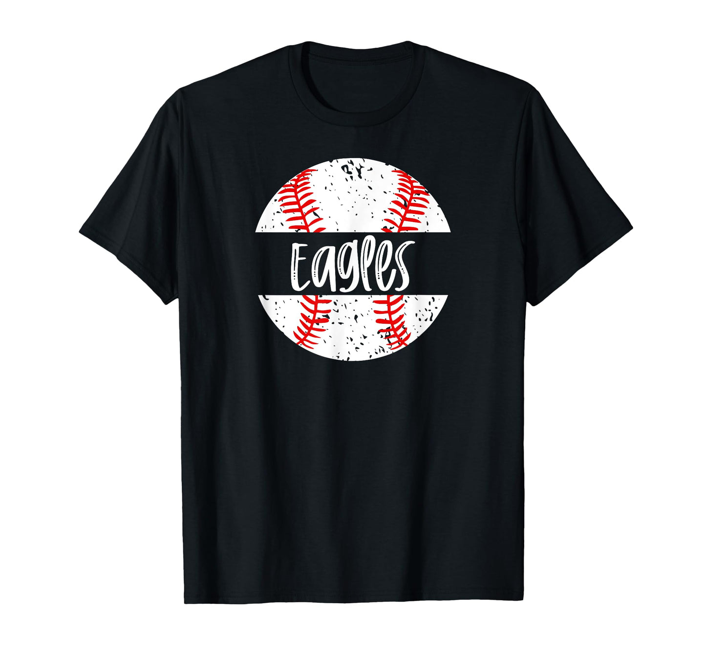 Eagles Baseball Team Mascot School Spirit Game Day T-Shirt