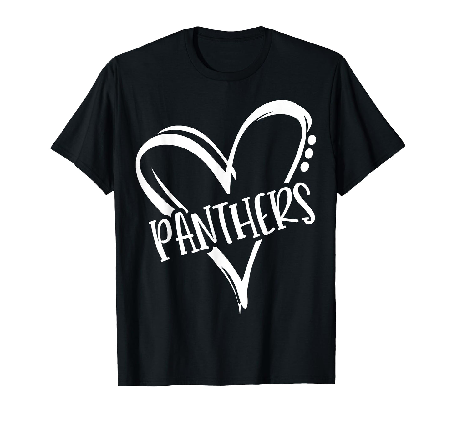 Retro Panthers Mascot, Unisex School Spirit, Panthers Sports T-Shirt