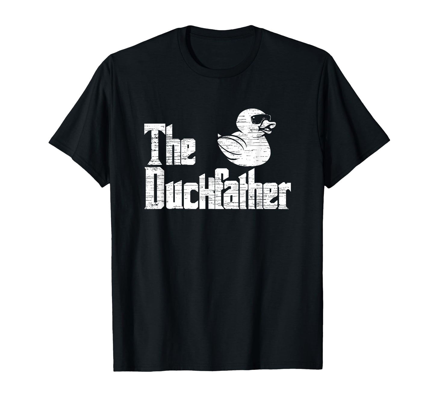The Duckfather - Funny Rubber Duck T-Shirt