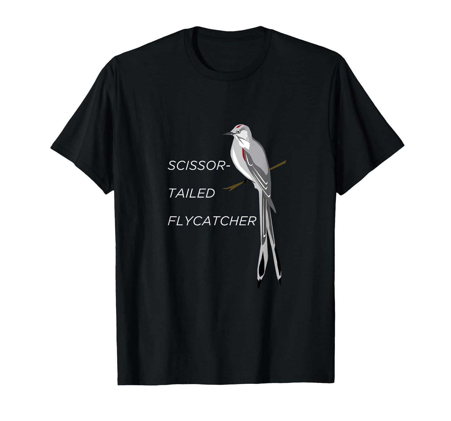 Scissor-tailed Flycatcher Shirt Kingbird Long Tail Bird T-Shirt