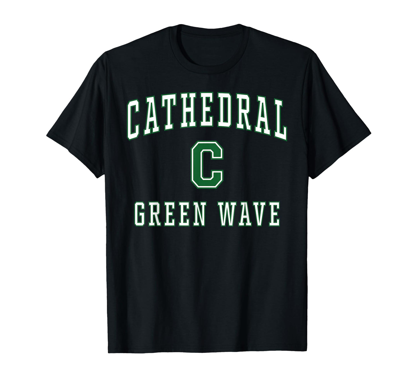 Cathedral High School Green Wave T-Shirt