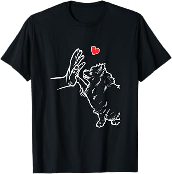 Pomeranian Dog Love Cute Pomeranian T-Shirt