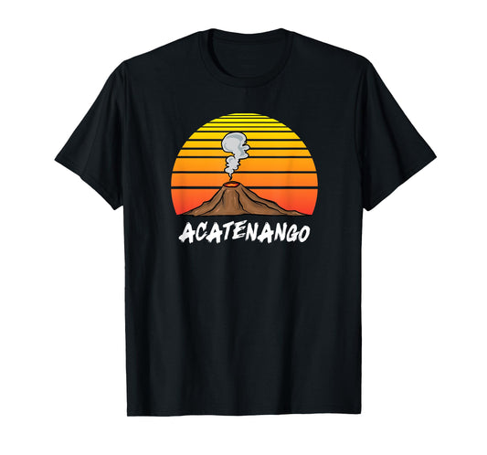Guatemalan Souvenir Chapin Gift Guatemala Acatenango Volcano T-Shirt