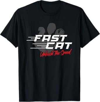 Fast Cat Dog Unleash The Speed Sport T-Shirt