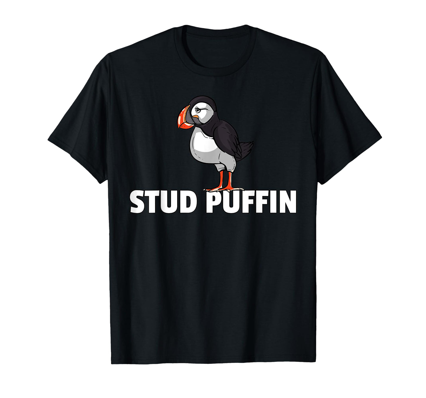 Stud Puffin Gift Iceland Seabird T-Shirt