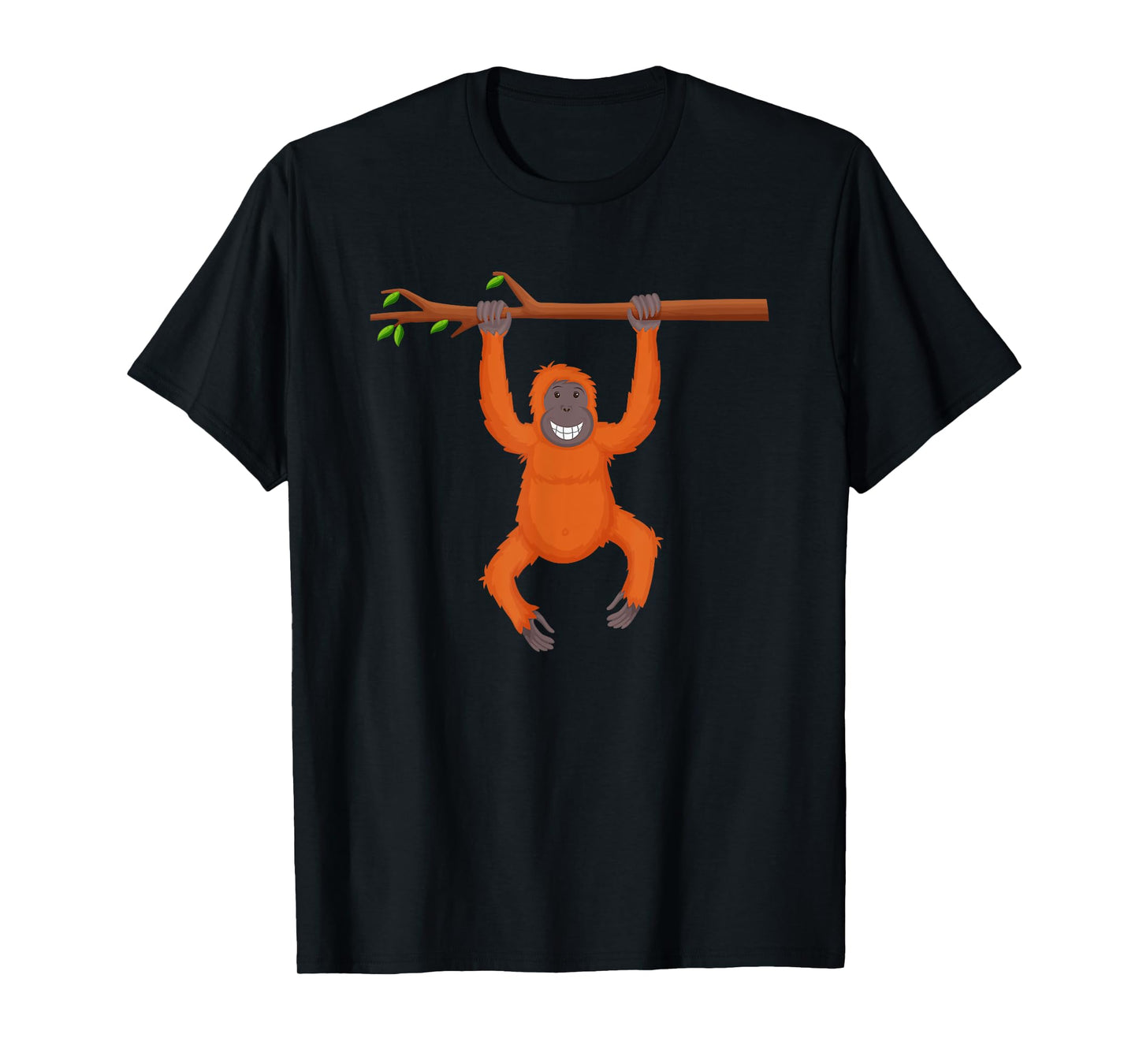Cool Orangutan Art For Men Women Kids Orangutan Apes Lover T-Shirt