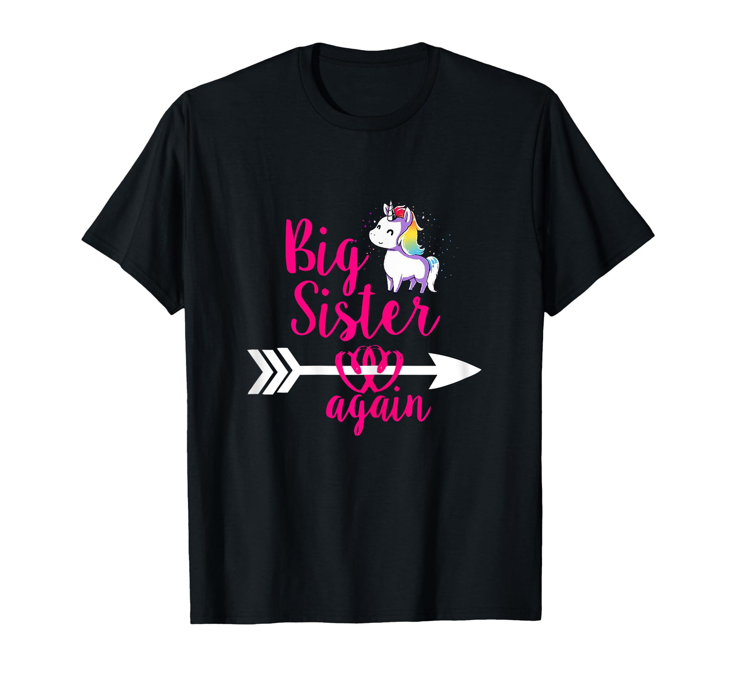 Big Sister again Sibling Older Daughter T-Shirt