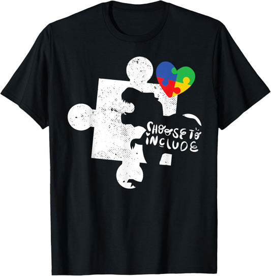 Choose To Include Special Education Teacher Autism Awareness T-Shirt