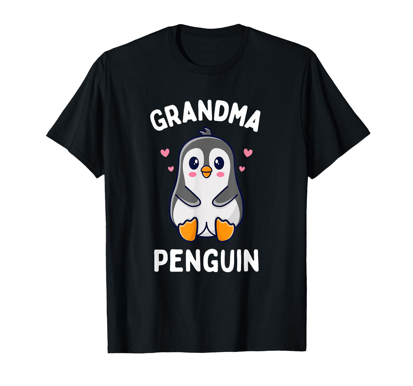 Cute Grandma Penguin Bird Lover for Women Grandmother T-Shirt