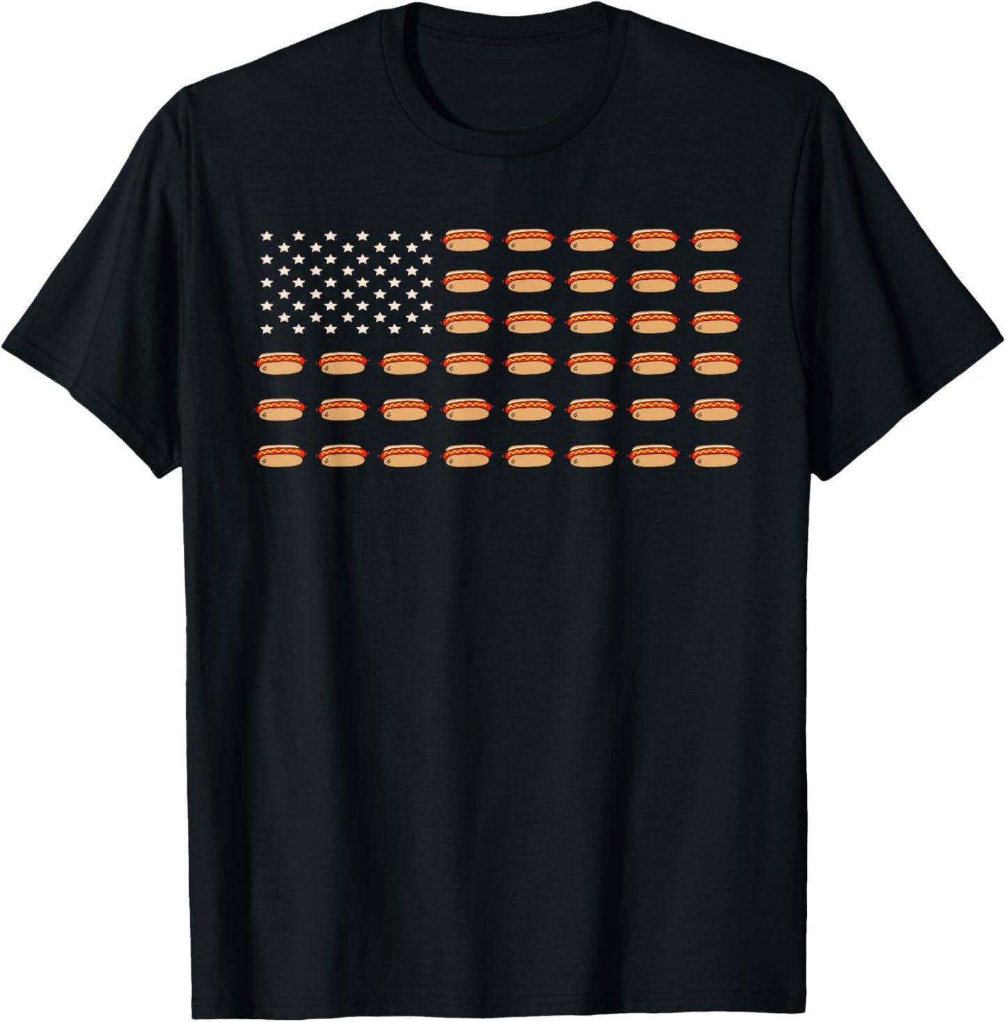 Funny Hot Dog Design For Kids Boys Girls Hotdog Gag Hot Dog T-Shirt