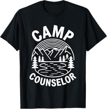 Camp Counselor Shirt Camper Summer Camping Staff T-Shirt