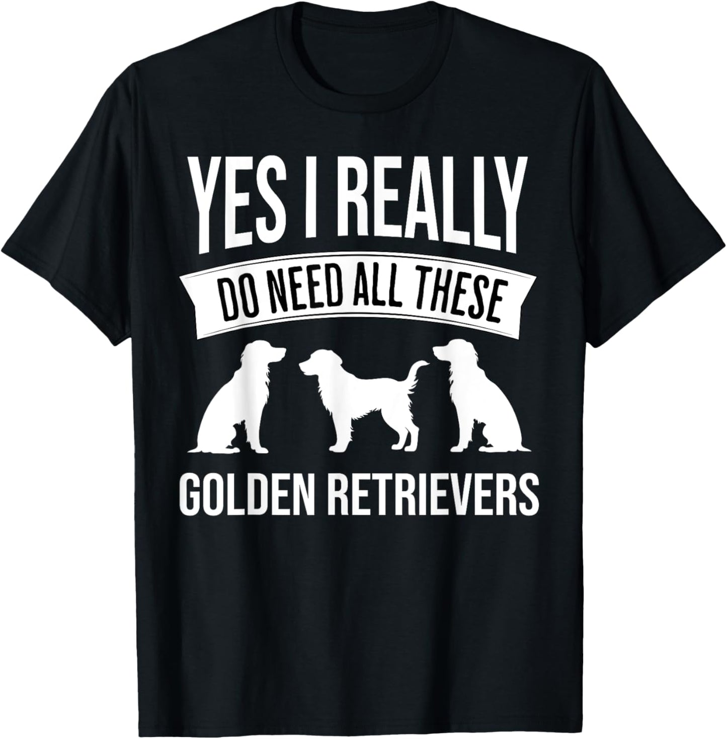 Golden Retriever Dog T-Shirt