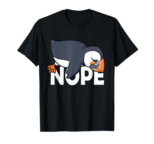 Atlantic Puffin Shirt Men Puffin Bird Shirt Puffin Gift Nope T-Shirt