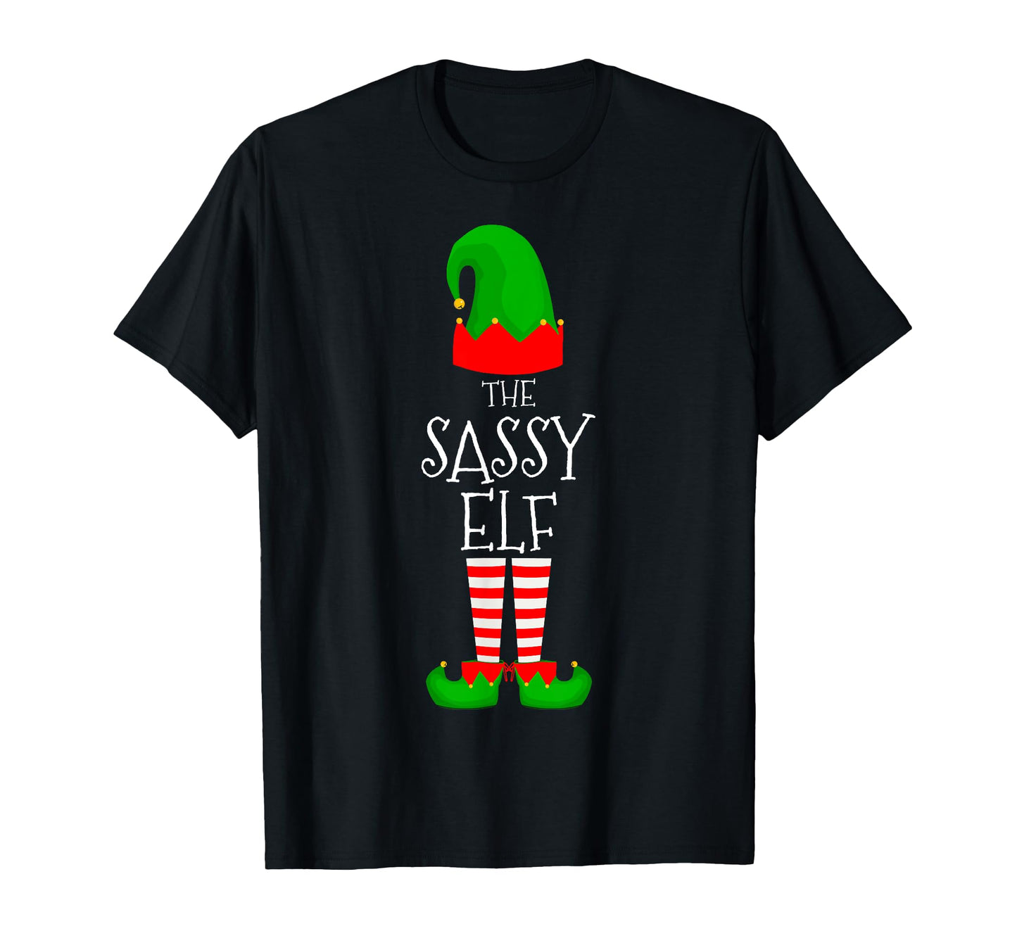 Sassy Elf Family Matching Group Christmas Sassies Elves T-Shirt
