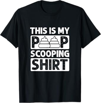 Dog Walker - This Is My Poop Scooping T-Shirt