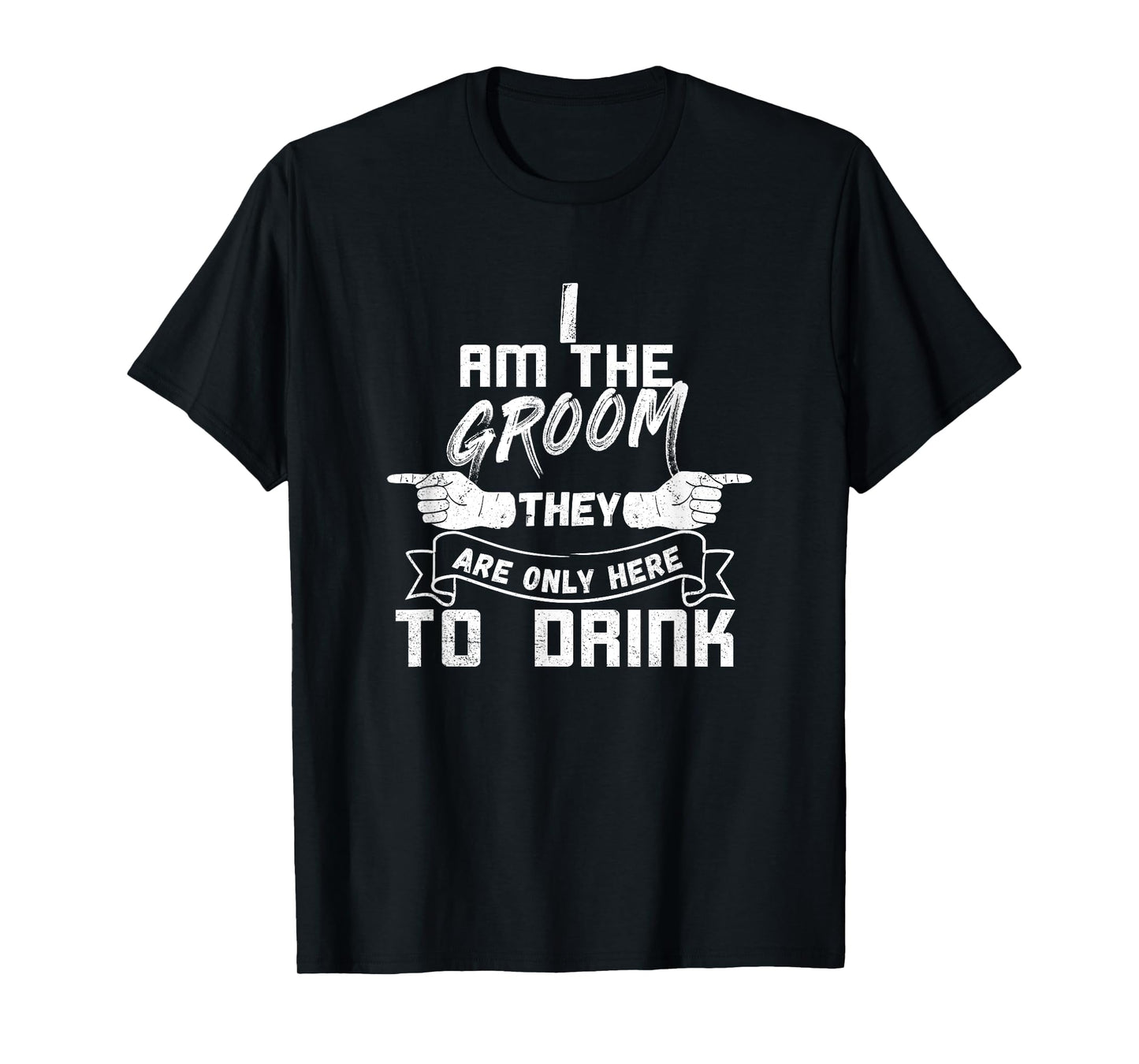 I am the groom matching set triple 1/3 Funny Bachelor Party T-Shirt