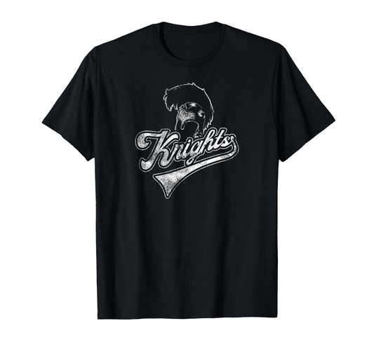 Knights School Sports Fan Team Spirit Mascot Vintage T-Shirt