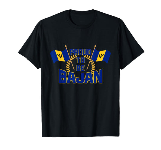 Barbados t shirts Proud to be bajan T-Shirt