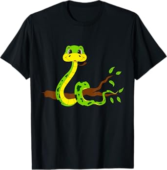 Wild Reptile Animal Kids Gift Snake T-Shirt