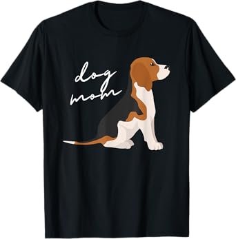 Beagle Dog Mom Woman T-Shirt